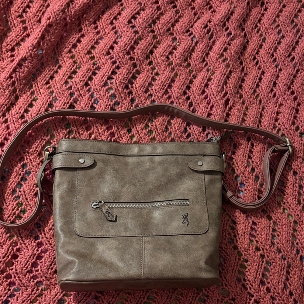 Browning Brown Crossbody Bag
